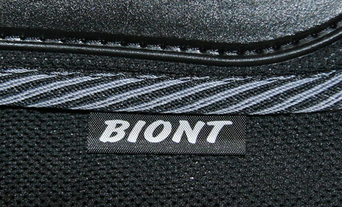 Ярлык с логотипом Biont